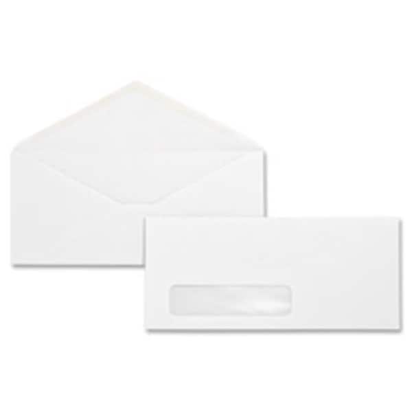 Davenport Business Window Envelopes;No.10;4.13 in. x 9.5 in.;500-BX;WE Wove DA127554 - main